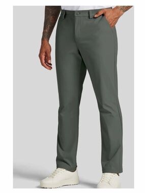 Willit Men’s Comfort Golf Dress Pants‎ In Sage Green NWT